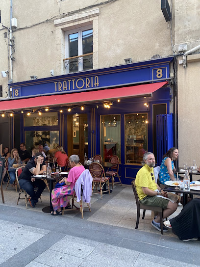 Pizza de La Trattoria à Caen
