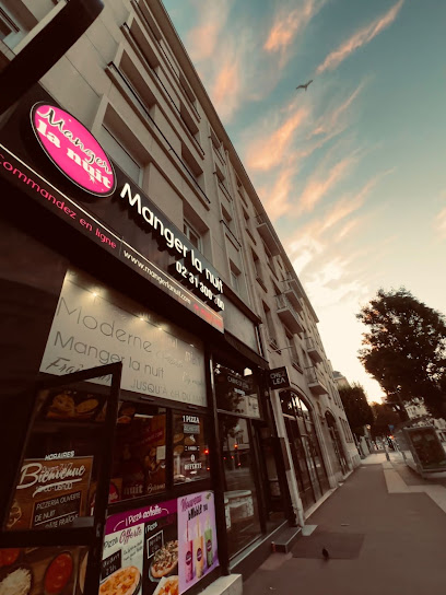 Pizza de Manger La Nuit à Caen